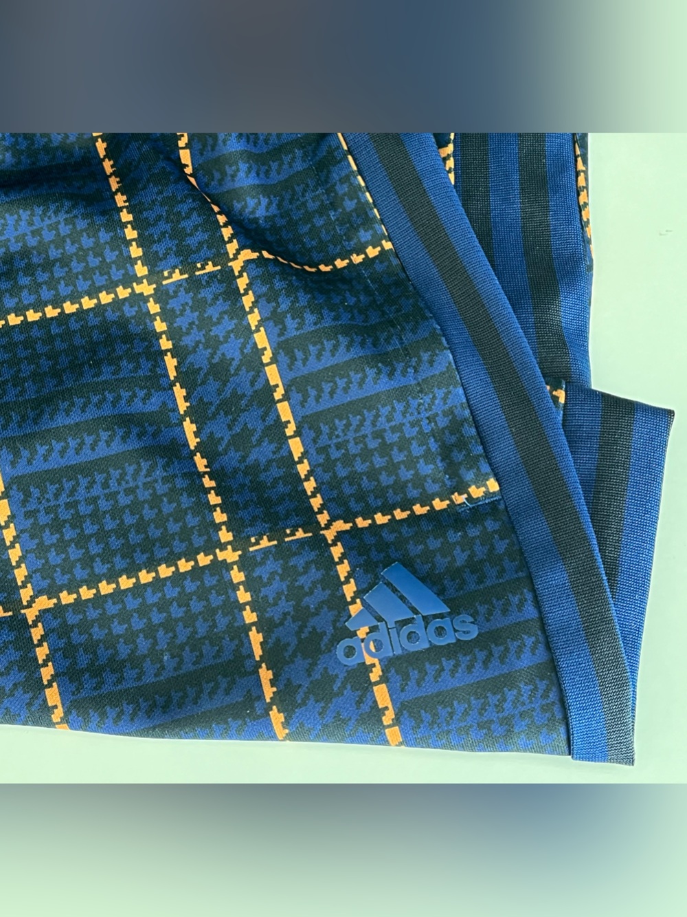 Adidas Men's Tiro 21 Tartan Plaid Aeroready Zip Pants World Cup Soccer Small - Picture 3 of 7